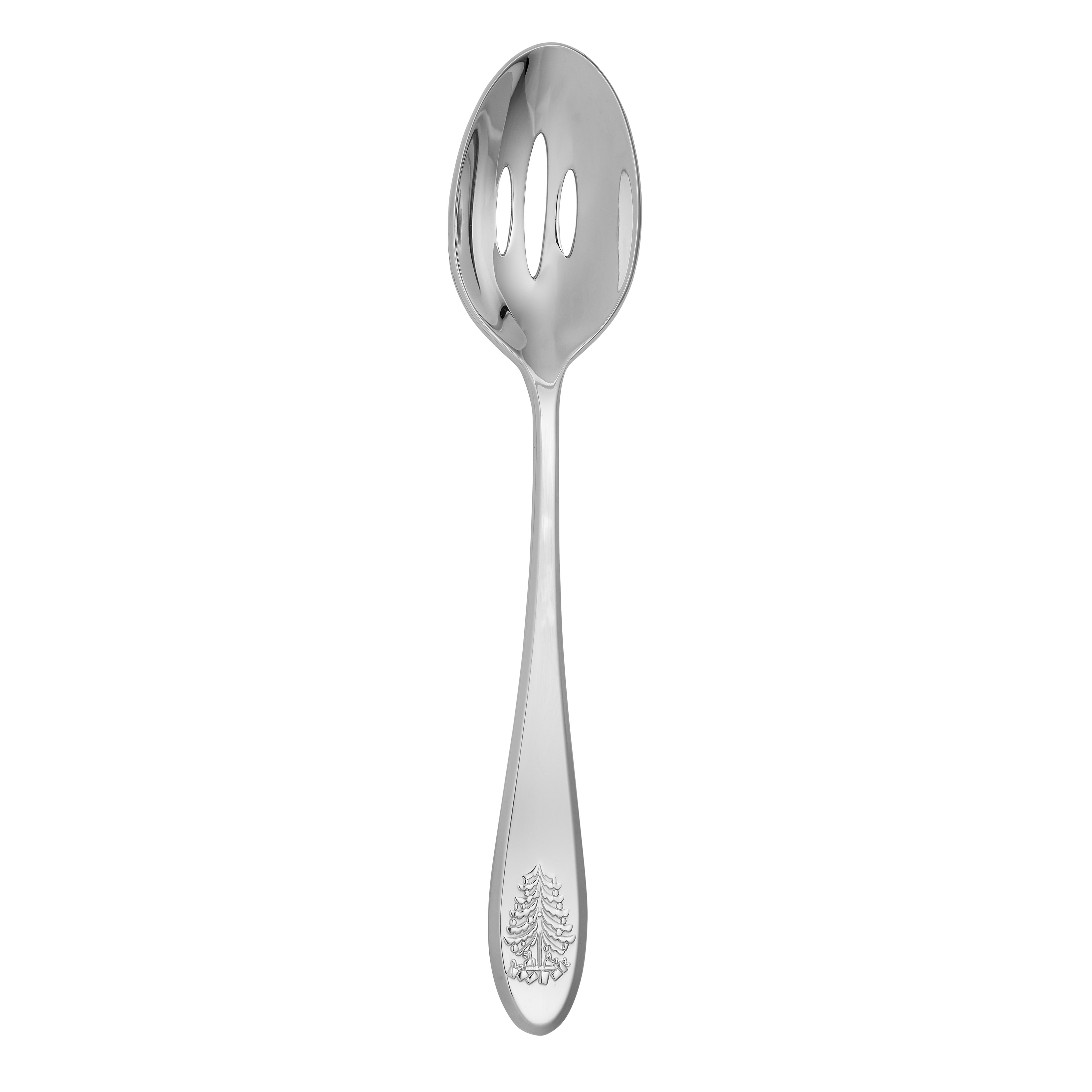Christmas Tree Slotted Spoon image number null